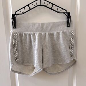 JUICY COUTURE GREY LOUNGE SHORTS